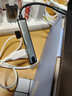 晶华Type-C分线器 USB3.0四口扩展坞HUB一拖四集线器 电脑笔记本转换器Ipad手机转接头 合金黑灰 N803 实拍图