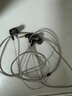 阿思翠 Astrotec GX60 有线耳机入耳式HIFI降噪环绕重低音发烧半透明游戏音乐3.5mm/type-c耳机带线 GX60 X 银灰 typec接口 带麦 实拍图