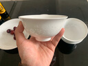 景德故事景德镇陶瓷米饭碗家用餐具碗4.5英寸中式玲珑瓷饭碗汤碗10只套装 实拍图