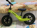 酷骑（COOGHI）儿童平衡车1-3-6岁酷奇滑步车小童宝宝滑行车自行车周岁礼物S3 【品牌金榜】 酷骑绿 -橡塑轮 S3 实拍图