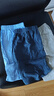 恒源祥中老年内裤男士纯棉平角裤爸爸加肥加大码宽松爷爷100棉四角裤头 深蓝+浅蓝+青灰+麻灰 4条 XL 【2.1-2.4尺】【110-130斤】 实拍图