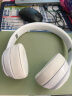 适用Beats Solo3 Wireless头戴式蓝牙耳机套海绵套耳罩耳机棉solo2耳机套耳机配件 白色【蓝牙版，小羊皮耳套一对】 实拍图