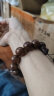 月印百川老料金丝檀佛珠手串高密度檀香木珠手链约18mm 实拍图