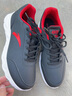 安踏运动鞋子男鞋夏季软底缓震防滑跑步鞋网面透气轻便休闲鞋舒适耐磨 【热销推荐-网面透气】黑/大学红5581-2 43 （男9.5） 实拍图