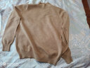 恒源祥【特价捡漏】半高领羊毛衫女宽松毛衣大码羊绒衫厚款针织衫打底衫 BG/金驼色 M 【95-105斤】 实拍图