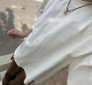帕拉丁（PALLADIUM）运动T恤纯棉印花短袖T恤时尚百搭舒适男女同款短袖 178011-232-香草冰色 L 实拍图