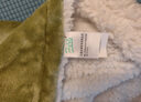 合雨（heyu）小毛毯双层加厚秋冬季办公室午睡盖腿毯子法兰绒膝盖毯学生儿童毯 秋香绿 70*100cm-双层加厚 实拍图
