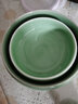 涵青堂青瓷圆口洗 龙泉陶瓷功夫茶具配件杯洗茶洗茶渣烟灰缸花盆小鱼缸 大号弟窑梅子青 实拍图