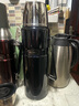 膳魔师（THERMOS） 保温瓶大容量不锈钢真空户外旅行商务便携车载水瓶SK-2010/2020 深蓝色 2L 实拍图