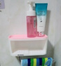 意可可（ecoco） 吸盘肥皂盒浴室置物架创意毛巾挂架壁挂收纳架香皂盒 藕荷粉 晒单实拍图