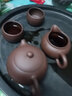 两笔 宜兴原矿紫砂壶手工家用大容量茶壶茶具套装紫泥仿古壶吴洪财 底槽清西施270cc（礼盒套装） 实拍图