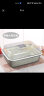 塑料双层沥水篮厨房洗菜盆水果碗筷沥水盆加厚果蔬水槽洗菜篮 长方形大号带盖（灰色） 晒单实拍图