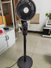 西屋【风扇踏青放价】空气循环扇家用电风扇轻音低噪节能自动摇头立式智能遥控定时落地扇对流涡轮扇 钢琴黑+【装饰灯+12挡风+AI+语音+负离子】 实拍图
