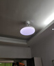 欧普（OPPLE）风扇灯吊扇灯24瓦LED照明低噪音餐厅卧室吊灯灯具包安装 冰风白 实拍图