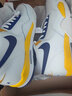 耐克（NIKE）男鞋 新款Air Max气垫缓震耐磨运动鞋舒适休闲低帮跑步鞋 简版AJ4/湖人配色 41 实拍图