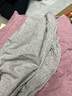 海之宁睡衣女薄款长袖长裤休闲棉质家居服套装春秋季情侣简约宽松居家服 实拍图