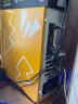 爱国者（aigo）YOGO M2橙白 全侧透MINI电脑台式主机箱（支持M-ATX主板/240水冷/侧开式磁吸钢化玻璃） 实拍图