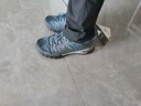 悍途（HUMTTO）网面登山鞋四季款舒适透气徒步鞋城市户外休闲男鞋 兰灰 39  实拍图