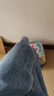 丝柏舍高腰半身裙2025秋冬新款装中长款水洗开叉牛仔裙 实拍图