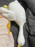名创优品（MINISO）大白鹅毛绒公仔玩具搞怪新奇玩偶抱枕靠枕生日礼物女男孩 大白鹅1只-随机款式（67*18cm） 实拍图