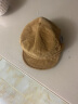伊米伦宝宝鸭舌帽秋冬时尚洋气儿童八角帽贝雷帽灯芯绒婴儿棒球帽 卡其色 48/50CM建议1-2岁 实拍图