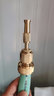 汉轩洗车水枪套装全铜喷枪家用浇花喷头花洒水头冲洗工具水管软管浇菜 单铜喷枪+6分通水接口 实拍图