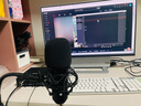 艾肯MobileU/mini外置iCON声卡套装电脑手机主播直播喊麦K歌麦克风专业录音话筒声卡设备 mobileU+艾肯M5 实拍图