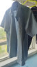 杉杉（FIRS）短袖衬衫男中年商务休闲正装宽松免烫衬衣 TCT4299短袖绿色 45  晒单实拍图