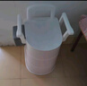 梦多福移动马桶家用老年人坐便器便椅室内孕妇防滑成人便携式简易蹲便凳 白灰豪华+两用双桶+软垫靠背 加高加宽丨含大礼包丨400斤承重 实拍图