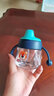 日康（rikang）儿童水杯 宝宝鸭嘴杯 Tritan带重力球把手婴儿杯 蓝色鸭嘴杯 180ml B1042 实拍图