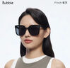 BUBBLE折叠防晒情侣款大框时尚墨镜男情人节礼物女 悠悠Yo-yo 雀灰 Finch 实拍图