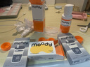 moody美瞳半年抛彩色隐形眼镜大小直径1片装 黑糖珍珠300度 实拍图