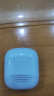 爱国者（aigo）真无线蓝牙耳机迷你通话降噪 蓝牙5.3 半入耳游戏运动跑步耳机 小米安卓平板电脑通用 T12 蓝 实拍图