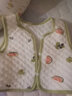 贝乐咿婴儿马甲秋冬季保暖无骨小童薄棉坎肩纯棉a类0-1岁男女宝宝棉背心 5922水果象 66 【建议3-6个】 实拍图