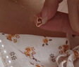 周六福（ZLF）  18K金钻石项链女镶钻石爱心吊坠彩金套链送女友礼物 40cm +尾链5cm 实拍图