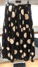 朗姿法式复古小香风波点流行半裙女2024年春新款高级感气质半身裙 黑色 M 晒单实拍图