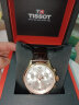 天梭（TISSOT）【官方授权店】瑞士1853手表 新款速驰系列计时运动防水石英男表 间金皮带T116.617.36.037.00 实拍图