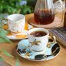 那些时光 复古小奢华土耳其咖啡杯碟茶具礼盒送礼 茶杯浓缩咖啡杯套装 B款礼盒装6杯6碟100ml+6金叶勺 实拍图