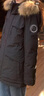波司登极寒鹅绒羽绒服男女情侣同款冬加厚连帽短款大毛领保暖外套 实拍图