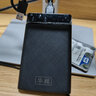 华顾 USB3.0移动硬盘盒2.5英寸固态机械外壳 sata笔记本ssd固态机械typec通用 [3.0新款黑色]5Gbps速率/热拔插 实拍图