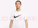 耐克(NIKE)春夏男短袖T恤 纯棉 运动休闲 舒适百搭 DC5095-100 白色XL 实拍图