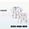 贝肽斯儿童睡衣夏季薄款纯棉2025新款男童女童家居服套装冰丝凉感 实拍图