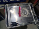 言殊茶桌漏水盘下水管茶几茶道加厚不锈钢接水托盘茶台排水配件 加厚44X34X4cm托盘 实拍图