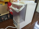 蓝宝（BLAUPUNKT） 净水器家用净水机饮水机 净饮机直饮机净水加热台式免安装即热RO反渗透 白茶色 实拍图