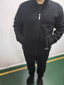 稻草人外套男士春秋冬款摇粒绒夹克2025新款中青年立领加绒运动休闲男装 深灰 L 【建议120-135斤】 实拍图