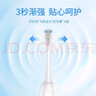博皓（prooral）电动牙刷成人 声波震动 智能净白牙刷 象牙白 实拍图