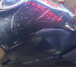 适用于铃木GSX250R改装摩托车GSX250R油箱盖贴纸GSX250碳纤油箱贴 GSX250R纯黑鱼骨+侧贴 实拍图