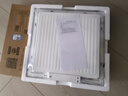 雷士（NVC）面板灯 集成吊顶灯 嵌入式led吸顶灯卫生间平板厨卫防潮 16W雾银 300*300 暖白光 实拍图