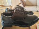 蜻蜓牌男士棉皮鞋男真皮冬季加绒保暖休闲黑色软皮内增高商务正装婚鞋子 黑色冬季加绒款 43 实拍图