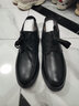 奥康（Aokang）休闲商务加绒保暖棉鞋简约舒适皮鞋03021037黑色38码 实拍图